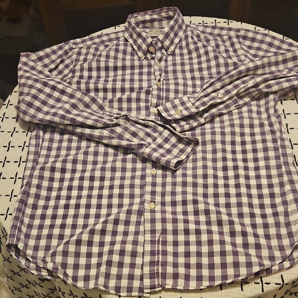 J. Crew Other - J. Crew Purple Checkered Men's Shirt